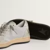 Ball Star Junior en brillo con inserciones de ante gris hielo Ball Star Junior en brillo con inserciones de ante gris hielo