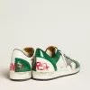 Ball Star LAB para hombre en piel verde y blanca con estrella plateada Ball Star LAB para hombre en piel verde y blanca con estrella plateada