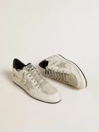 Ball Star LTD para hombre con estrella de ante y lengüeta del talón de piel texturizada Ball Star LTD para hombre con estrella de ante y lengüeta del talón de piel texturizada