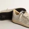 Ball Star LTD para mujer con cristales Swarovski y estrella de ante gris Ball Star LTD para mujer con cristales Swarovski y estrella de ante gris
