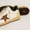 Ball Star LTD para mujer con estrella de malla y lengüeta de cuero azul medianoche en el talón Ball Star LTD para mujer con estrella de malla y lengüeta de cuero azul medianoche en el talón