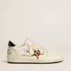 Ball Star para mujer con estrella con estampado de leopardo adornada con cristal Swarovski Ball Star para mujer con estrella con estampado de leopardo adornada con cristal Swarovski