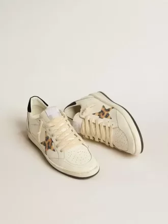 Ball Star para mujer con estrella con estampado de leopardo adornada con cristal Swarovski Ball Star para mujer con estrella con estampado de leopardo adornada con cristal Swarovski