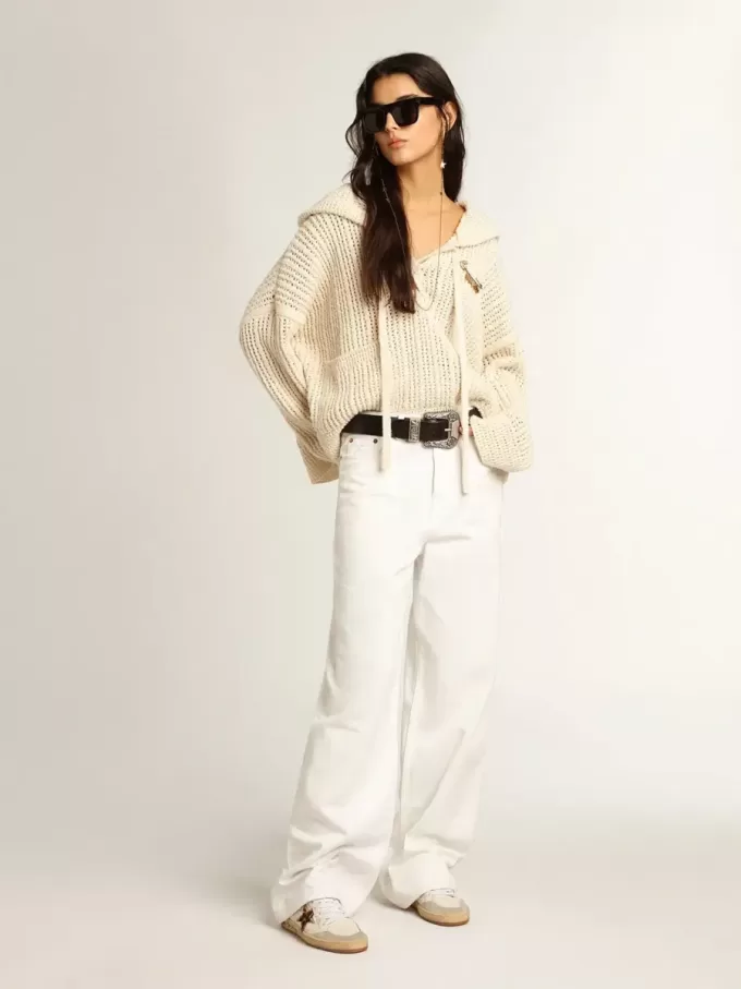 Ball Star para mujer con estrella de piel de potro con estampado de leopardo y lengüeta negra en el talón Ball Star para mujer con estrella de piel de potro con estampado de leopardo y lengüeta negra en el talón