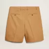 Bermudas de hombre en algodón beige Bermudas de hombre en algodón beige