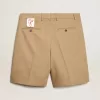 Bermudas de hombre en algodón beige Bermudas de hombre en algodón beige