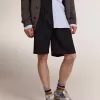 Bermudas de hombre en lana azul oscuro Bermudas de hombre en lana azul oscuro