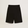 Bermudas negras para niño con estrellas blancas Bermudas negras para niño con estrellas blancas