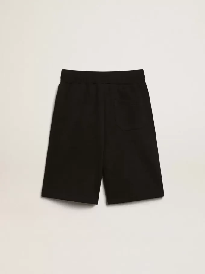 Bermudas negras para niño con estrellas blancas Bermudas negras para niño con estrellas blancas