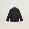 Blazer azul oscuro con doble botonadura para niño