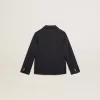 Blazer azul oscuro con doble botonadura para niño