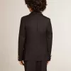 Blazer azul oscuro de doble botonadura para niño