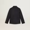 Blazer azul oscuro de doble botonadura para niño