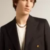 Blazer cruzado para hombre en azul oscuro Blazer cruzado para hombre en azul oscuro