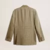 Blazer de doble botonadura para hombre en lana Shetland Blazer de doble botonadura para hombre en lana Shetland