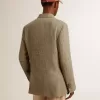 Blazer de doble botonadura para hombre en lana Shetland Blazer de doble botonadura para hombre en lana Shetland