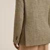 Blazer de doble botonadura para hombre en lana Shetland Blazer de doble botonadura para hombre en lana Shetland