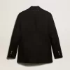 Blazer negro de doble botonadura para mujer Blazer negro de doble botonadura para mujer