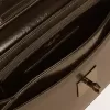Bolso Gioia en piel negra brillante con detalles metálicos Bolso Gioia en piel negra brillante con detalles metálicos