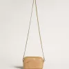 Bolso Mini Star en piel con estampado de serpiente beige Bolso Mini Star en piel con estampado de serpiente beige