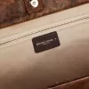 Bolso Pasadena en piel martillada con estampado de leopardo y asas negras a contraste Bolso Pasadena en piel martillada con estampado de leopardo y asas negras a contraste