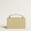 Bolso Venezia pequeño en piel con estampado de pitón verde claro y detalles dorados Bolso Venezia pequeño en piel con estampado de pitón verde claro y detalles dorados