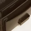 Bolso Venezia pequeño en piel metalizada negra con detalles negros Bolso Venezia pequeño en piel metalizada negra con detalles negros
