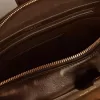 Bolso Vita en piel envejecida negra con detalles dorados Bolso Vita en piel envejecida negra con detalles dorados