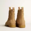 Botas Chelsea en ante color tabaco Botas Chelsea en ante color tabaco