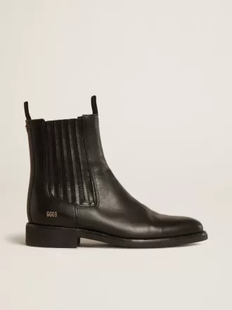 Botas Chelsea para hombre en piel negra