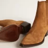 Botas Debbie de ante marrón Botas Debbie de ante marrón