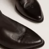 Botas Sunset para mujer en piel negra Botas Sunset para mujer en piel negra