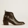 Botines Patty en piel negra Botines Patty en piel negra