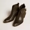 Botines Patty en piel negra Botines Patty en piel negra