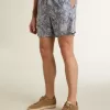 Boxers para hombre con estampado marino azul claro y blanco