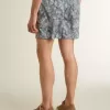 Boxers para hombre con estampado marino azul claro y blanco