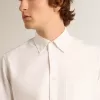 Camisa blanca de algodón Camisa blanca de algodón
