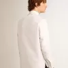 Camisa blanca de algodón Camisa blanca de algodón