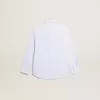 Camisa de niño con rayas azul claro