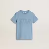 Camiseta azul claro para niño con estampado