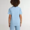 Camiseta azul claro para niño con estampado