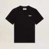 Camiseta Black Star Collection con logotipo y estrella blancos en contraste