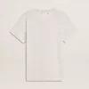 Camiseta blanca de mujer con estampado en la parte delantera Camiseta blanca de mujer con estampado en la parte delantera