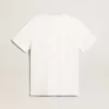Camiseta blanca para hombre con efecto desgastado Camiseta blanca para hombre con efecto desgastado