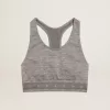 Camiseta deportiva gris jaspeado Camiseta deportiva gris jaspeado