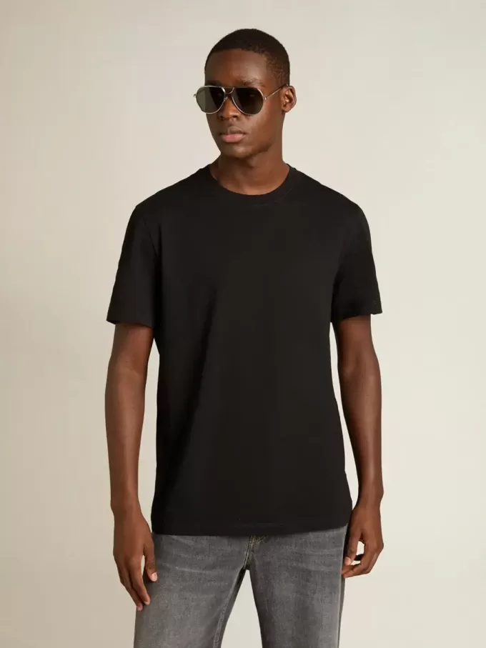 Camiseta desgastada Golden Collection en negro vintage Camiseta desgastada Golden Collection en negro vintage