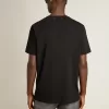 Camiseta desgastada Golden Collection en negro vintage Camiseta desgastada Golden Collection en negro vintage