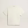 Camiseta en blanco envejecido con logotipo invertido en la espalda – Jersey Capsule Camiseta en blanco envejecido con logotipo invertido en la espalda – Jersey Capsule