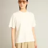 Camiseta en blanco envejecido con logotipo invertido en la espalda – Jersey Capsule Camiseta en blanco envejecido con logotipo invertido en la espalda – Jersey Capsule