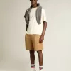 Camiseta en blanco envejecido con logotipo invertido en la espalda – Jersey Capsule Camiseta en blanco envejecido con logotipo invertido en la espalda – Jersey Capsule